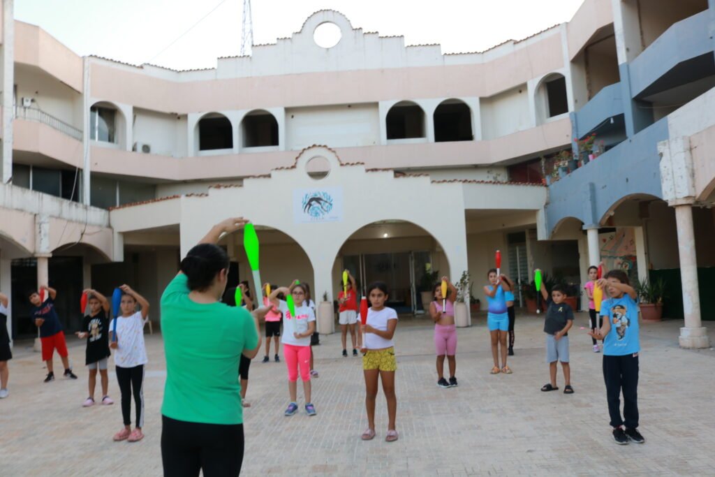 Ciala Acadmy - kids Training outside