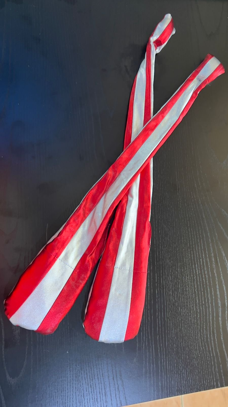 Soft Sock Poi – Red & White Flow Training Set